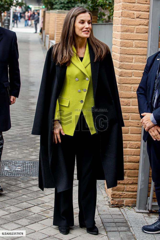 Queen Letizia Working Meeting - Madrid