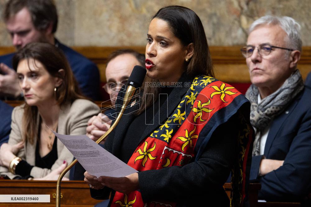 Questions to the government at the National Assembly - Paris