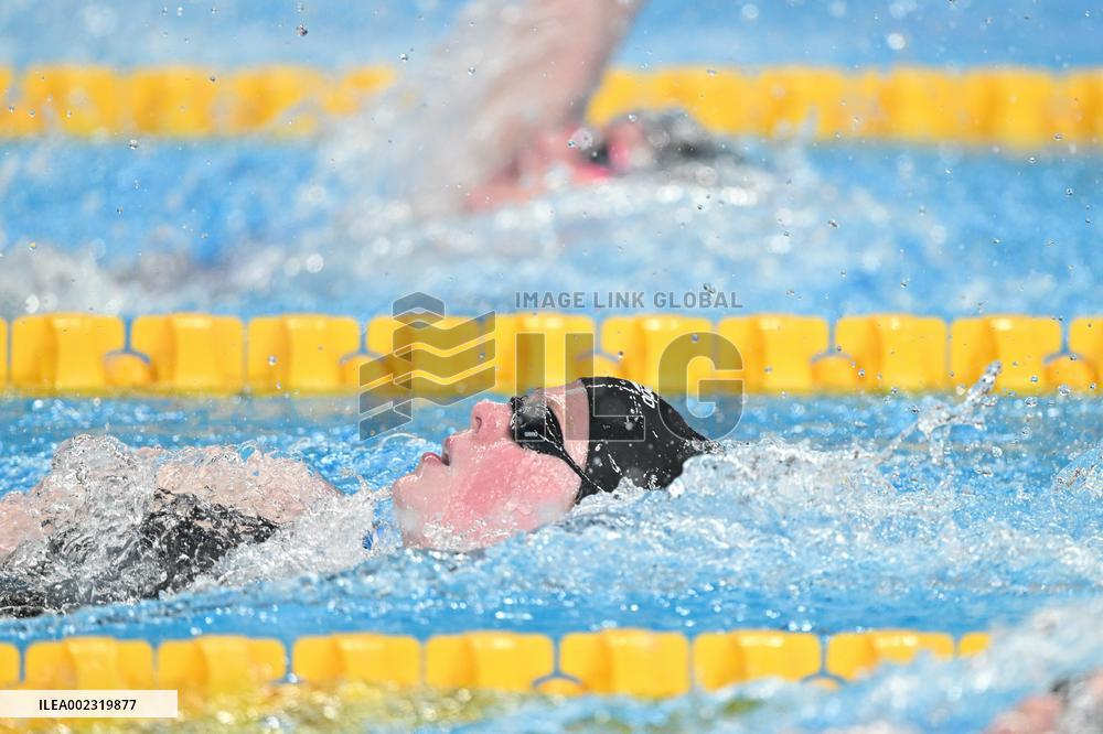 (SP)QATAR-DOHA-SWIMMING-WORLD AQUATICS CHAMPIONSHIPS-WOMEN'S 100M BACKSTROKE
