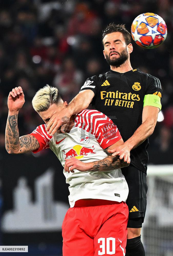 (SP)GERMANY-LEIPZIG-FOOTBALL-UEFA CHAMPIONS LEAGUE-ROUND OF 16-RB LEIPZIG VS REAL MADRID