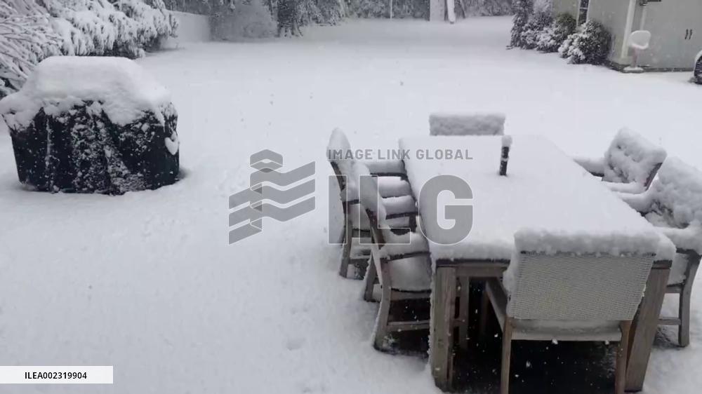 US: Strong Nor’easter With Heavy Snow Sweeps Through Northeast