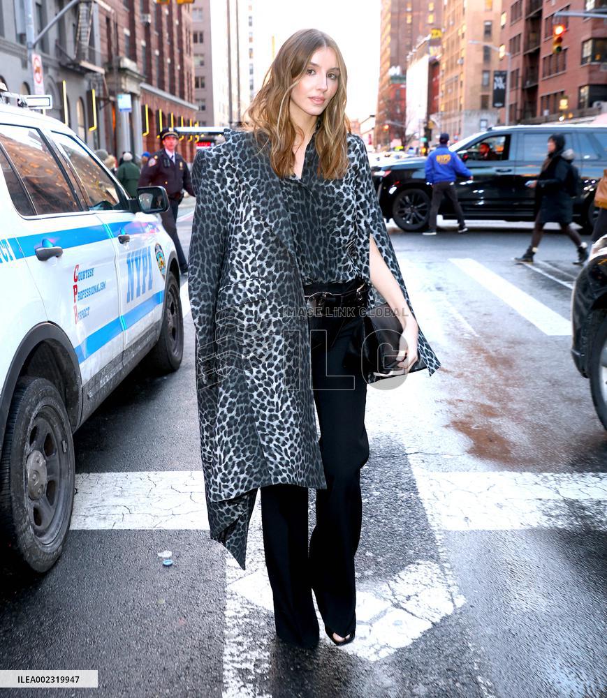 NYFW - Vittoria Di Savoia At Michael Kors