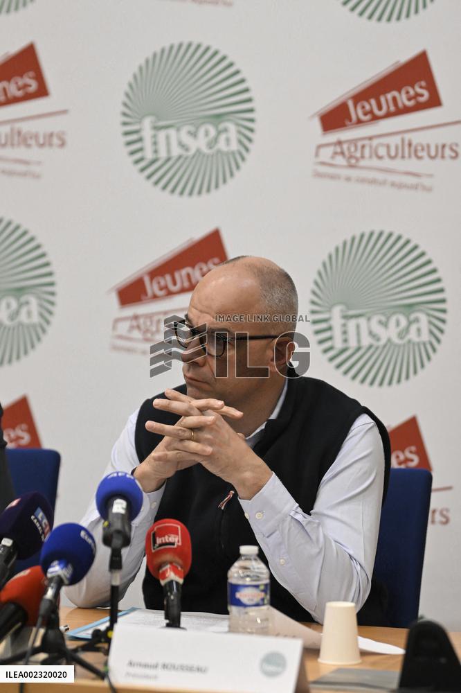 Farmers Union’s Head Says Protests Could Resume - Paris