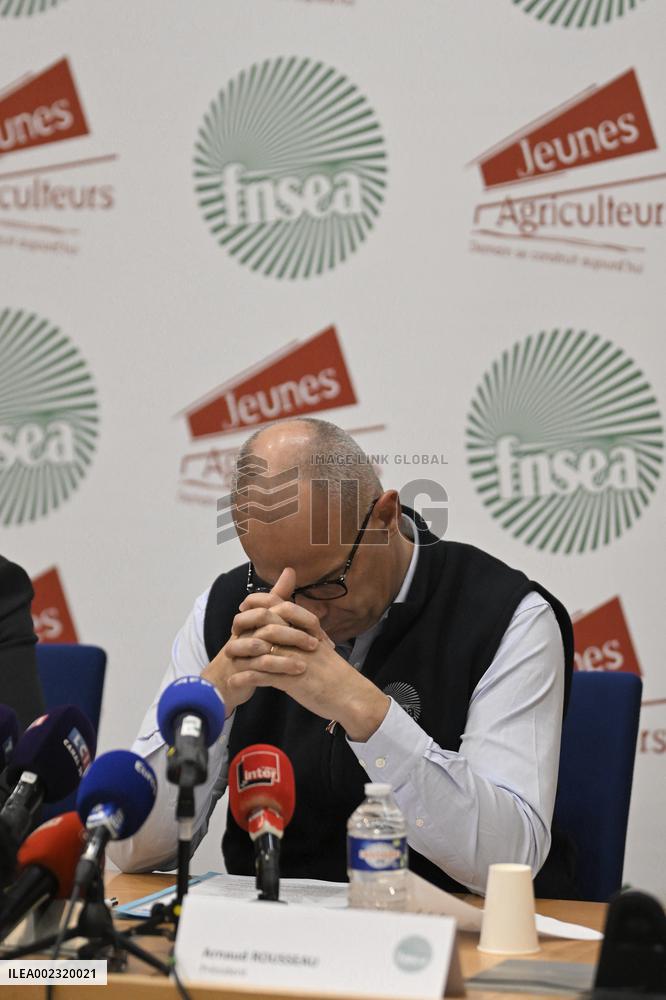 Farmers Union’s Head Says Protests Could Resume - Paris