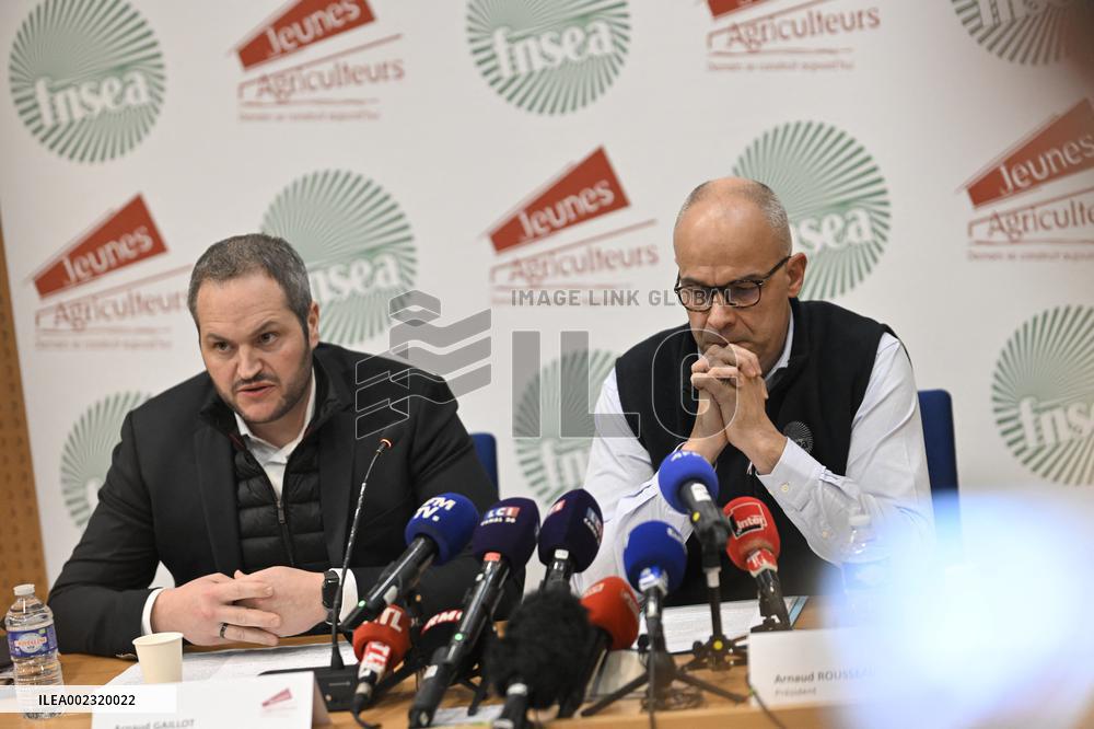 Farmers Union’s Head Says Protests Could Resume - Paris