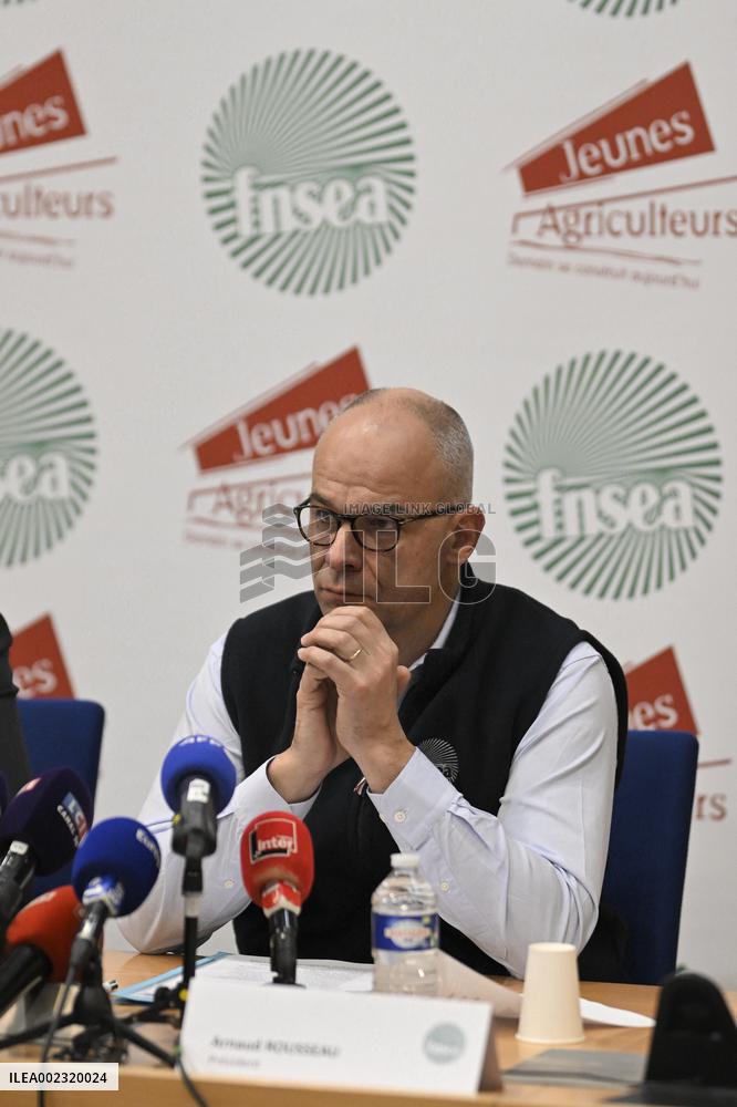 Farmers Union’s Head Says Protests Could Resume - Paris