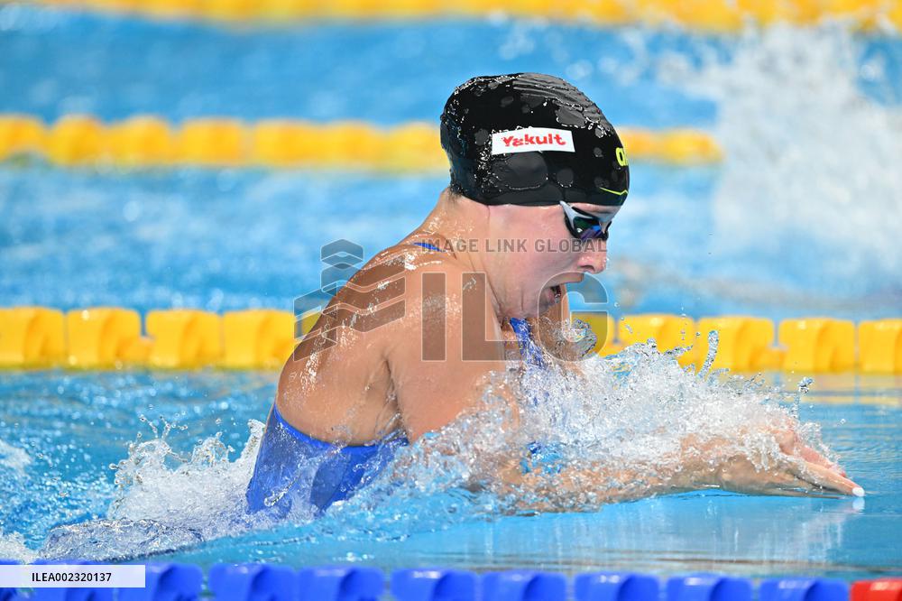 (SP)QATAR-DOHA-SWIMMING-WORLD AQUATICS CHAMPIONSHIPS-WOMEN'S 100M BREASTSTROKE