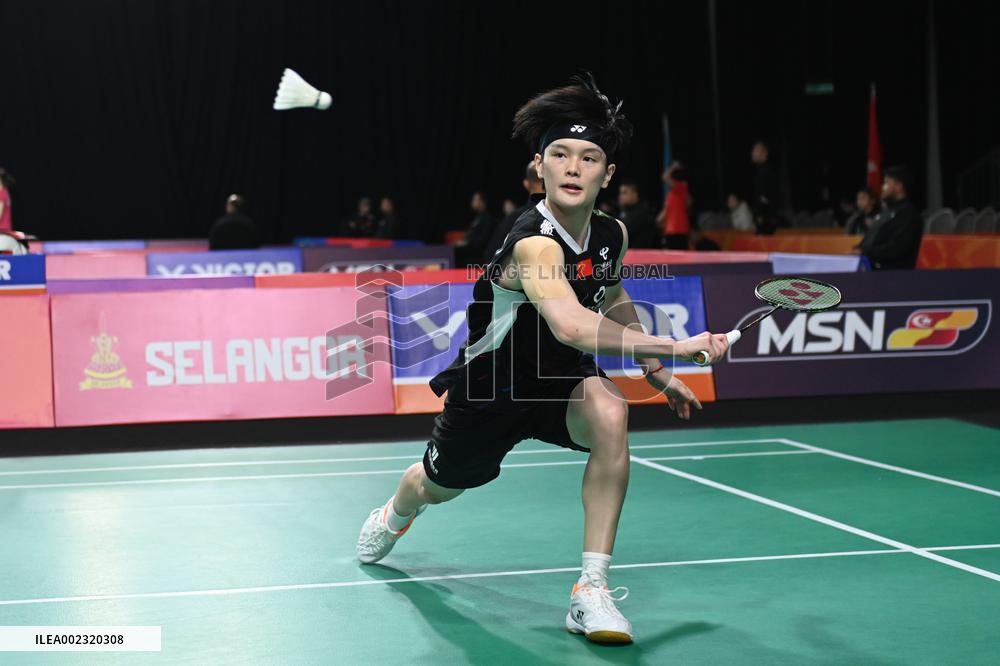 (SP)MALAYSIA-SHAH ALAM-BADMINTON-ASIA TEAM CHAMPIONSHIPS-WOMEN-CHN VS IND