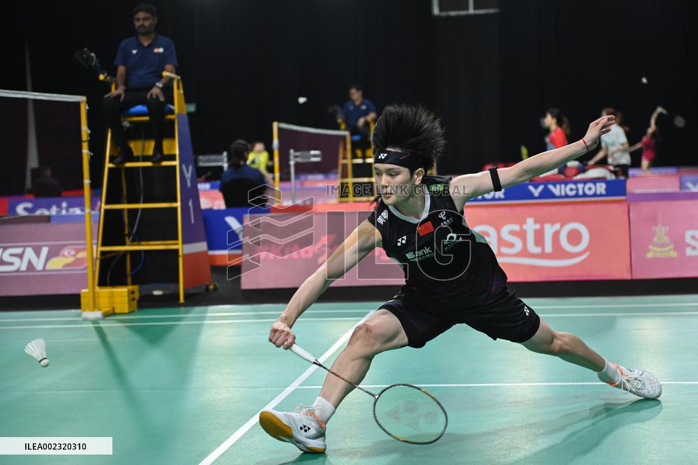 (SP)MALAYSIA-SHAH ALAM-BADMINTON-ASIA TEAM CHAMPIONSHIPS-WOMEN-CHN VS IND