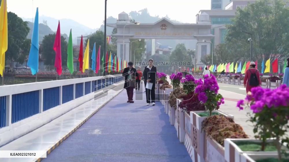 Border county in SW China sees growing tourism during Spring Festival holiday
