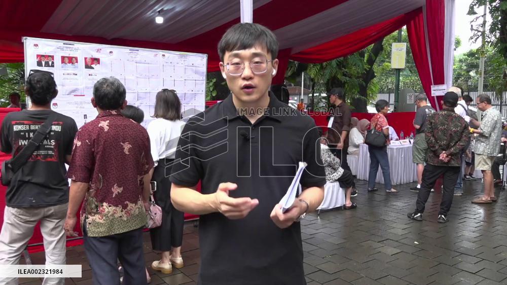 Voting for Indonesia's general elections concludes, counting starts