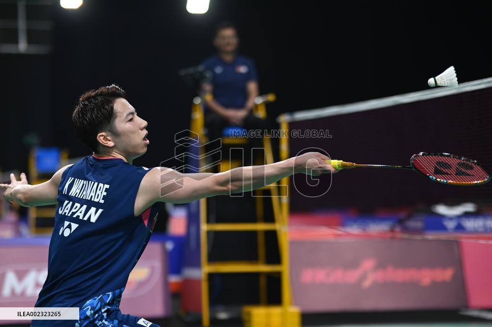 (SP)MALAYSIA-SHAH ALAM-BADMINTON-ASIA TEAM CHAMPIONSHIPS-MEN-JPN VS SGP