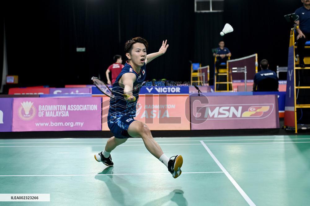 (SP)MALAYSIA-SHAH ALAM-BADMINTON-ASIA TEAM CHAMPIONSHIPS-MEN-JPN VS SGP
