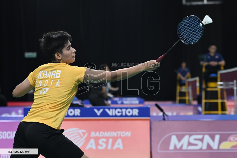 (SP)MALAYSIA-SHAH ALAM-BADMINTON-ASIA TEAM CHAMPIONSHIPS-WOMEN-CHN VS IND