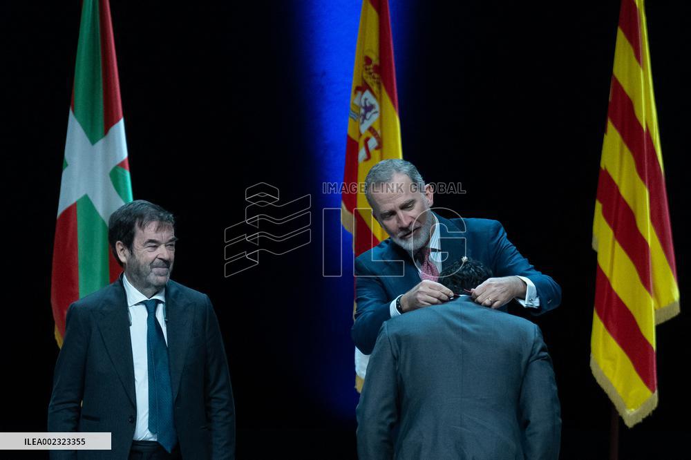 King Felipe At New Promotion Of Judges Presentation - Barcelona