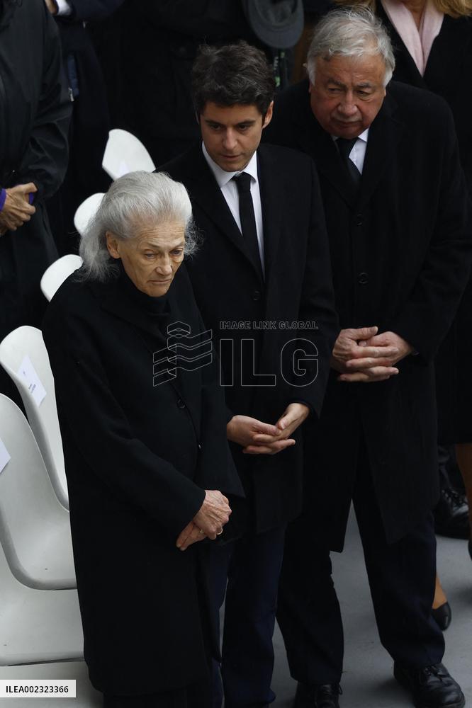 National Tribute To Robert Badinter - Paris