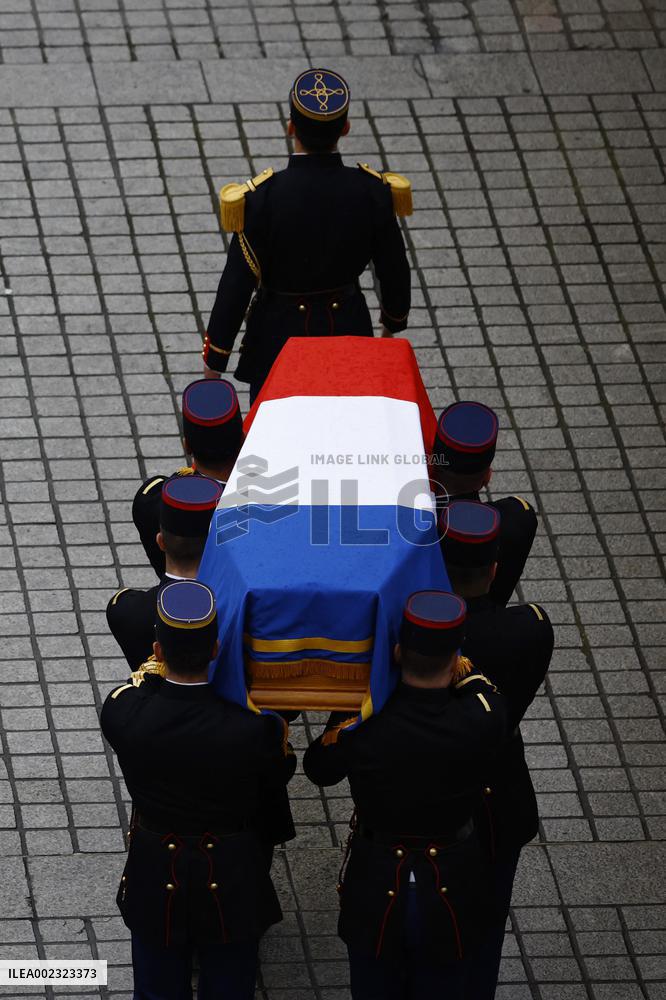 National Tribute To Robert Badinter - Paris