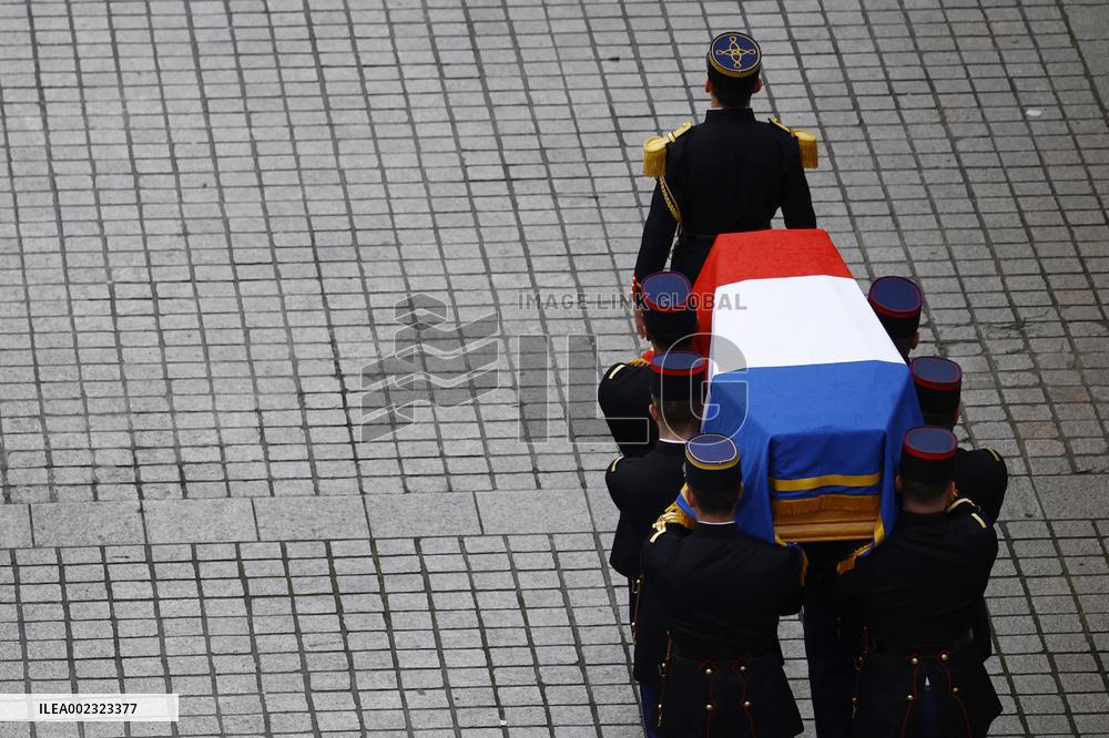 National Tribute To Robert Badinter - Paris