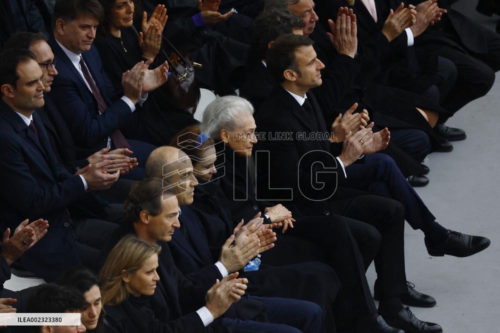 National Tribute To Robert Badinter - Paris