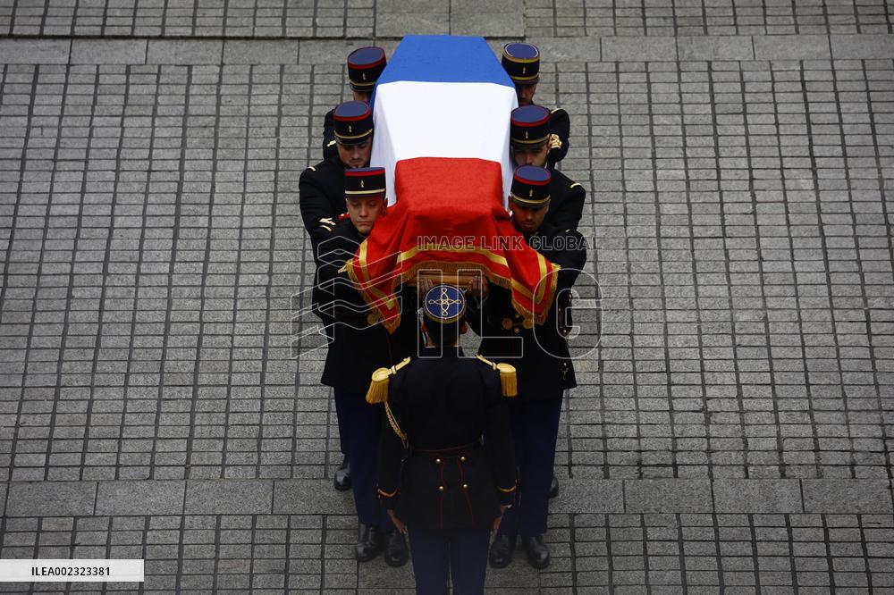 National Tribute To Robert Badinter - Paris