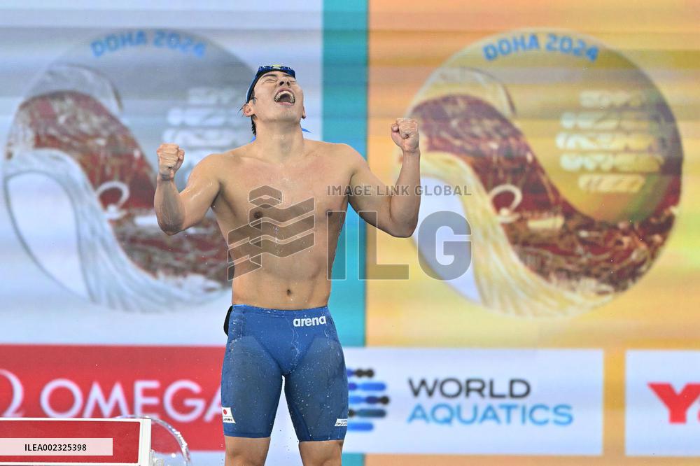 (SP)QATAR-DOHA-SWIMMING-WORLD AQUATICS CHAMPIONSHIPS-MEN'S 200M BUTTERFLY