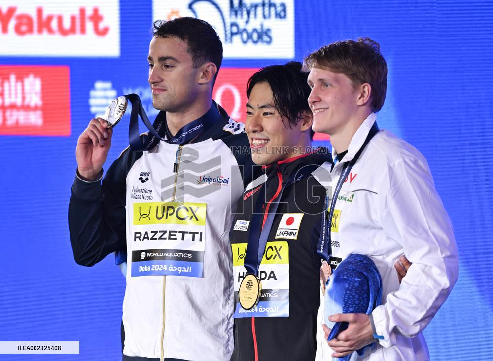 (SP)QATAR-DOHA-SWIMMING-WORLD AQUATICS CHAMPIONSHIPS-MEN'S 200M BUTTERFLY