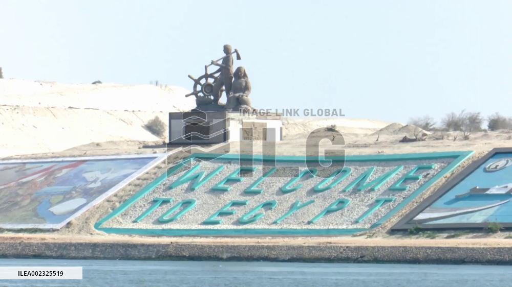 Suez Canal chief seeks to reassure shipping giant amid Red Sea tensions