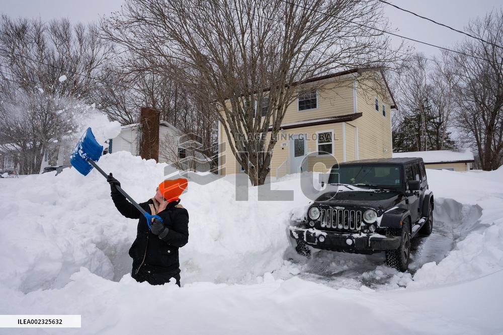 Nova Scotia Gets Even More Snow - Canada
