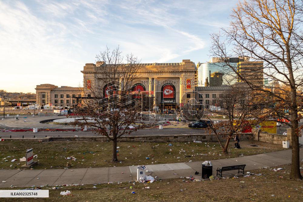 U.S.-MISSOURI-KANSAS CITY-SUPER BOWL VICTORY PARADE-SHOOTING