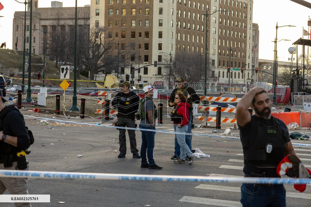 U.S.-MISSOURI-KANSAS CITY-SUPER BOWL VICTORY PARADE-SHOOTING