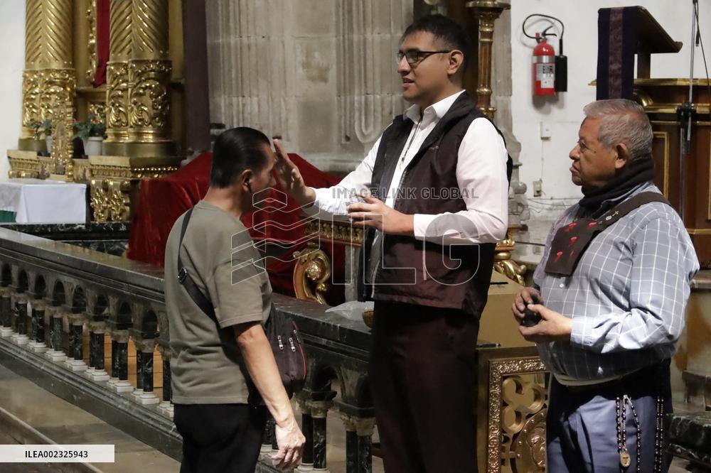 Ash Wednesday Celebration - Mexico City