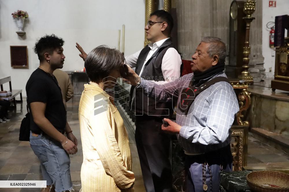 Ash Wednesday Celebration - Mexico City