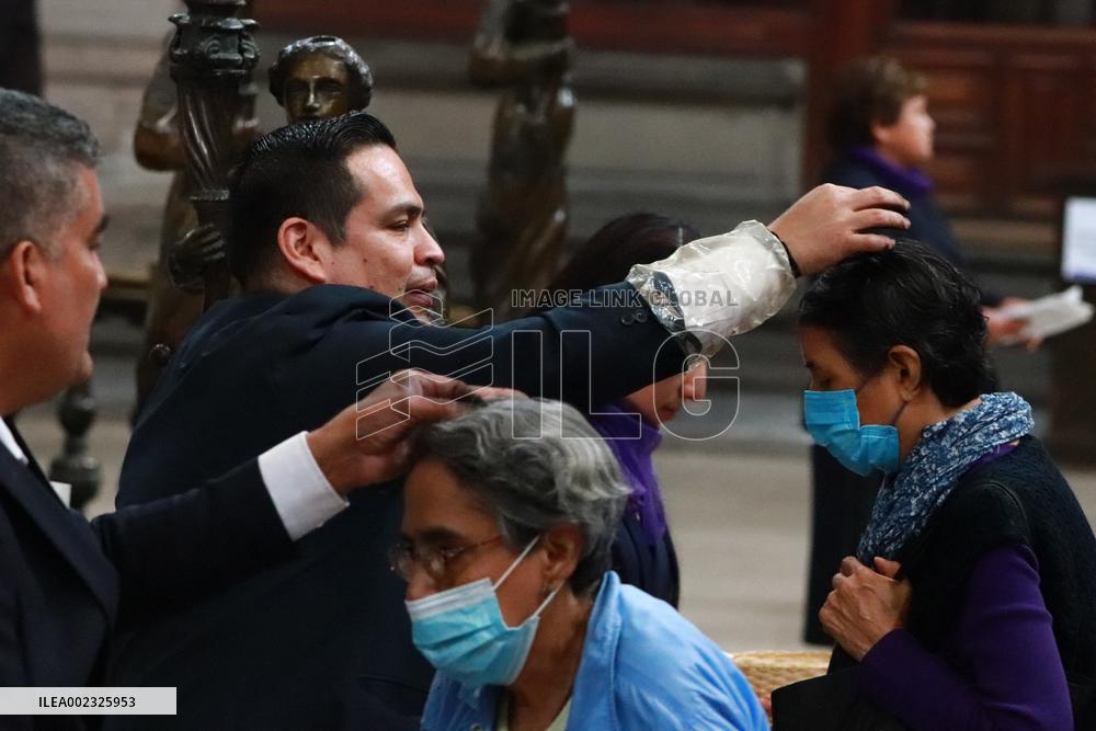 Ash Wednesday Celebration - Mexico City