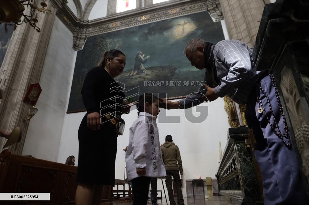 Ash Wednesday Celebration - Mexico City