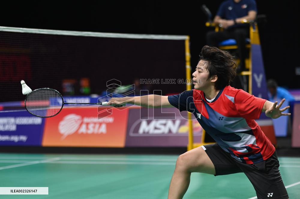 (SP)MALAYSIA-SHAH ALAM-BADMINTON-ASIA TEAM CHAMPIONSHIPS-WOMEN-JPN VS TPE
