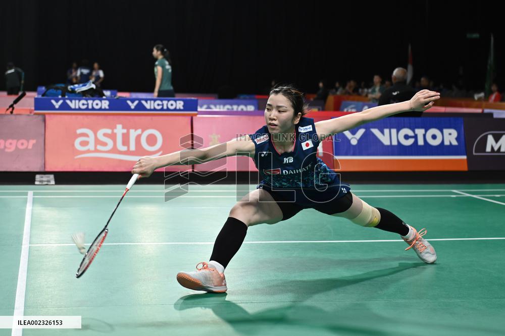(SP)MALAYSIA-SHAH ALAM-BADMINTON-ASIA TEAM CHAMPIONSHIPS-WOMEN-JPN VS TPE