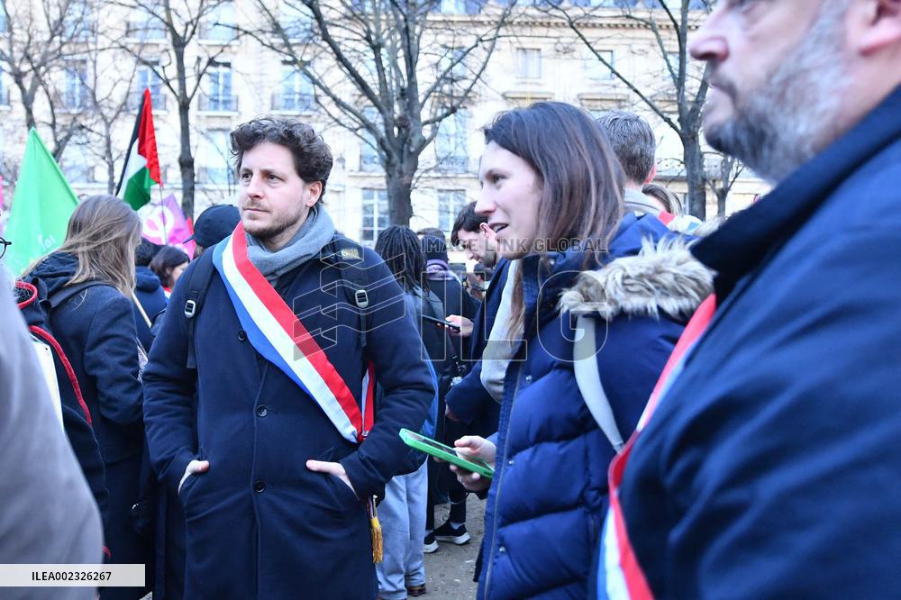 Pro-Palestine Demonstration - Paris