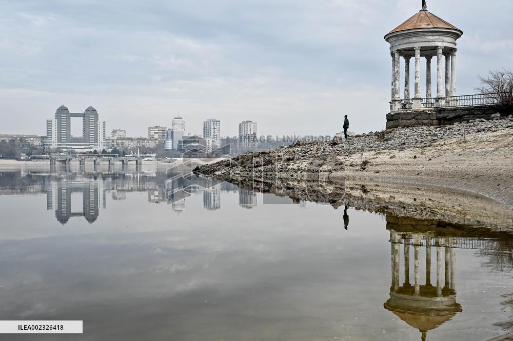 Zaporizhzhia in winter