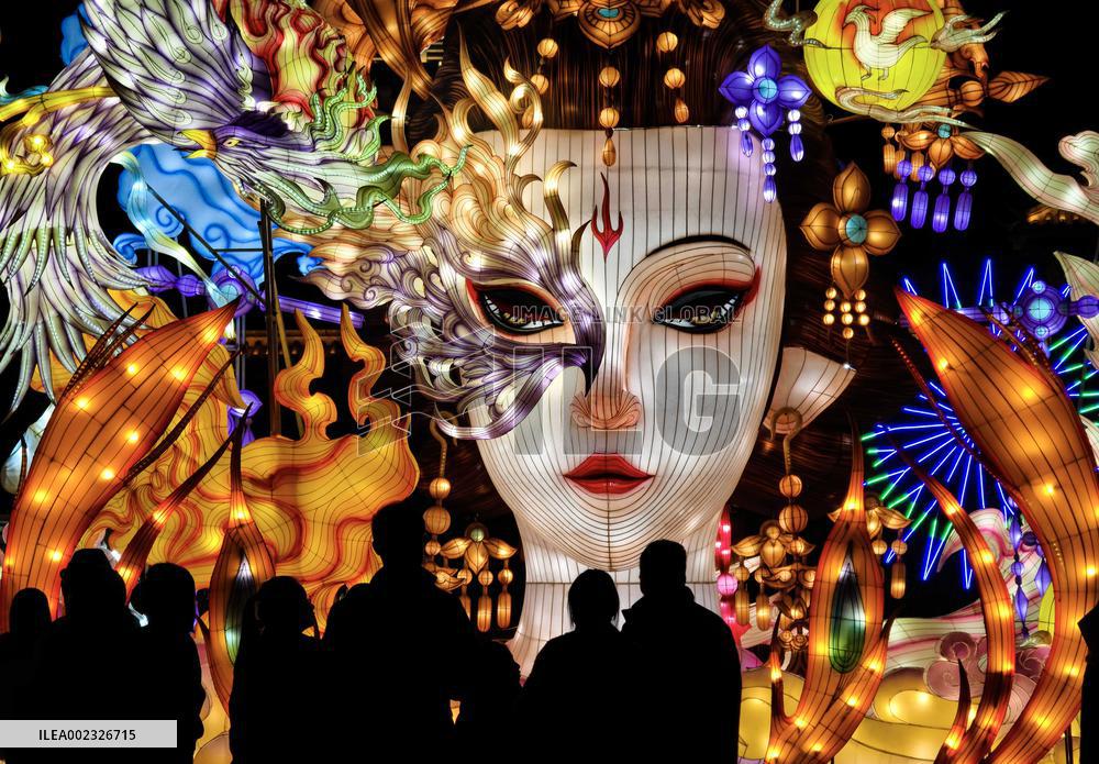 Folk Performances Celebrating Lunar Year