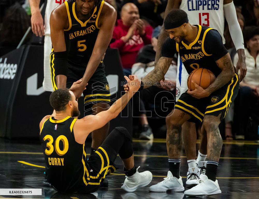 (SP)U.S.-SAN FRANCISCO-BASKETBALL-NBA-CLIPPERS VS WARRIORS