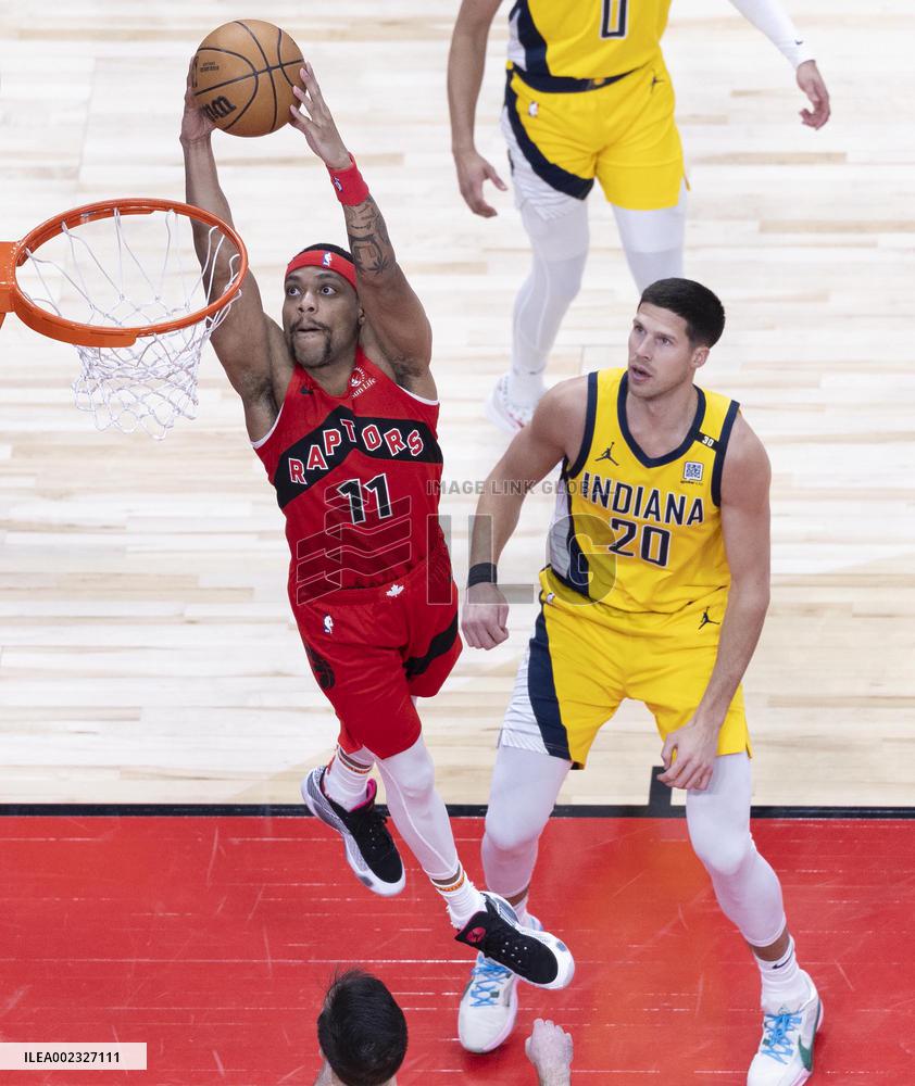 (SP)CANADA-TORONTO-BASKETBALL-NBA-PACERS VS RAPTORS