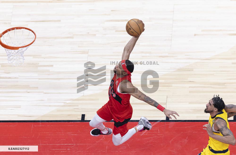 (SP)CANADA-TORONTO-BASKETBALL-NBA-PACERS VS RAPTORS