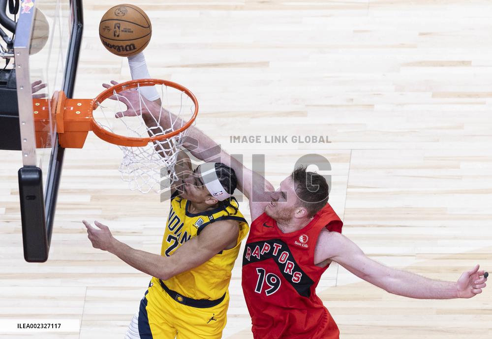 (SP)CANADA-TORONTO-BASKETBALL-NBA-PACERS VS RAPTORS
