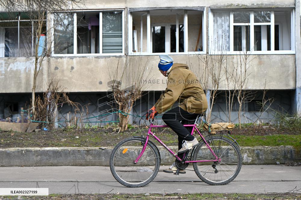 Lviv after Russian missile attack on Ukraine