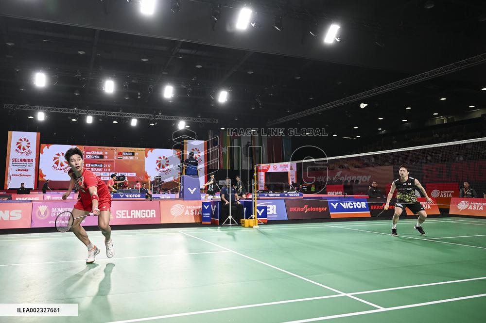 (SP)MALAYSIA-SHAH ALAM-BADMINTON-ASIA TEAM CHAMPIONSHIPS-MEN-JPN VS THA