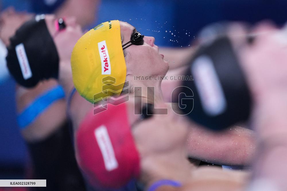 (SP)QATAR-DOHA-SWIMMING-WORLD AQUATICS CHAMPIONSHIPS-WOMEN'S 50M BACKSTROKE