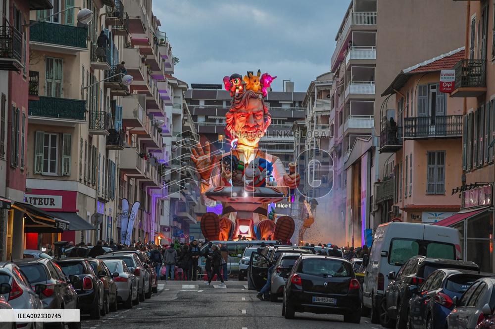 Carnival Preparations - Nice