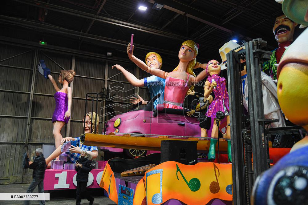 Carnival Preparations - Nice