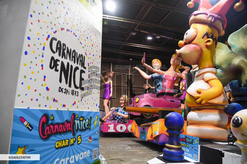 Carnival Preparations - Nice