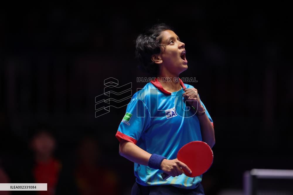 (SP)SOUTH KOREA-BUSAN-TABLE TENNIS-TEAM CHAMPIONSHIPS FINALS-WOMEN'S TEAMS-GROUP STAGE